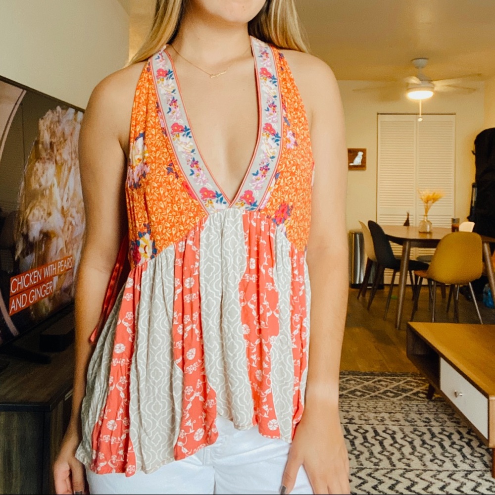 Free People Low Cut Tank